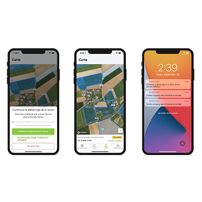 Driver : application mobile MyEasyFarm