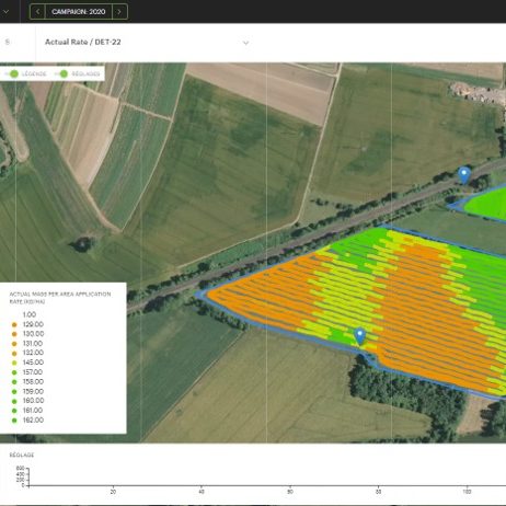 MyEasyFarm Carte d'application remontée d'un matériel